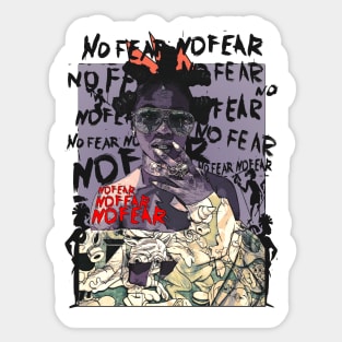 Bantu No Fear Sticker